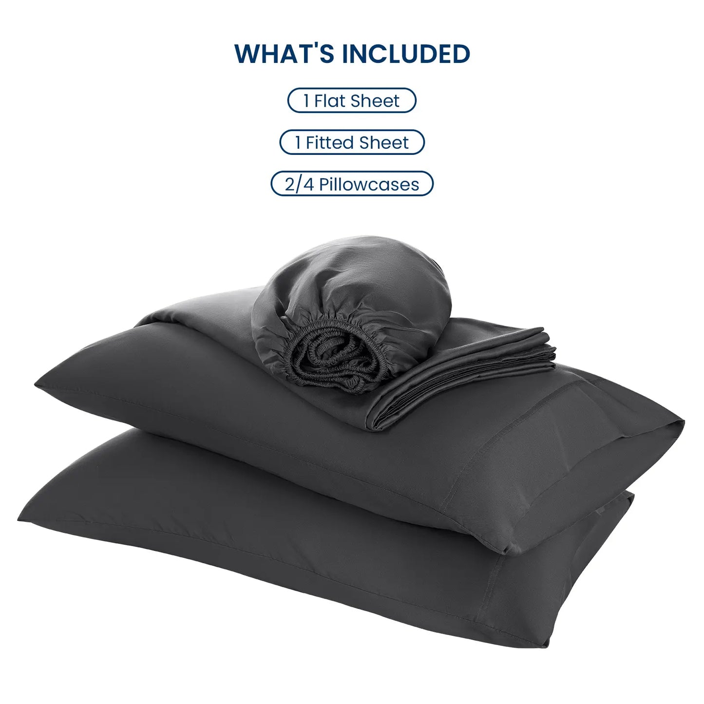 Bamboo Sheets Set-6pc